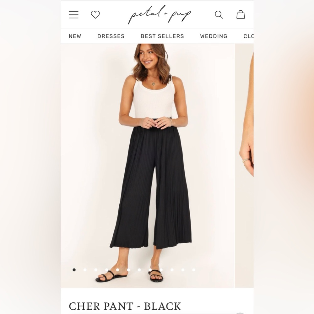 Petal & Pup Cher Pant - Black